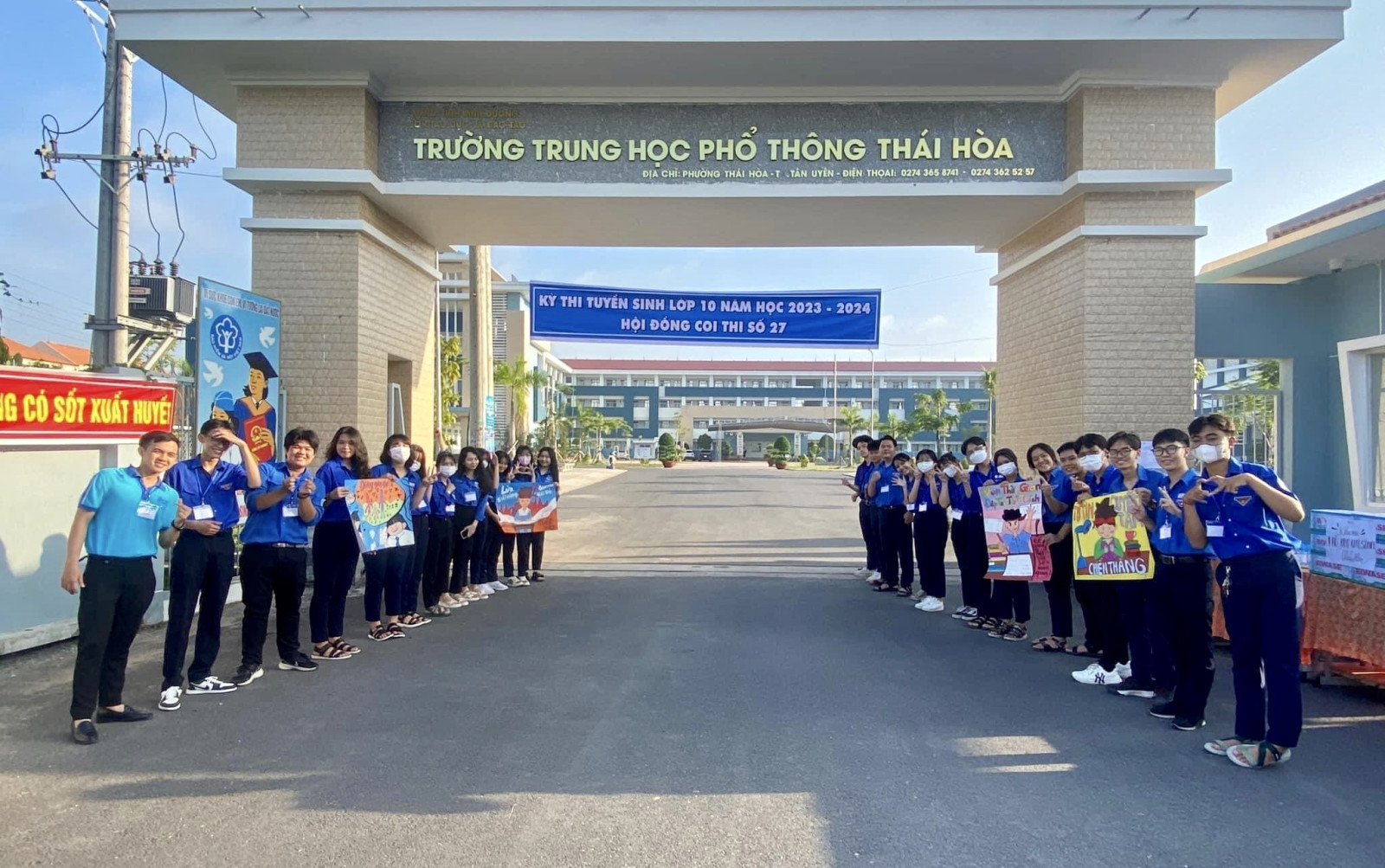 Thành đoàn Tân Uyên: Ra quân tiếp sức mùa thi