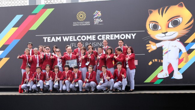 Một số hình ảnh ấn tượng của đoàn TTVN tại SEA Games 29