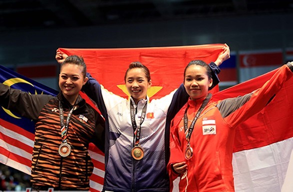 Một số hình ảnh ấn tượng của đoàn TTVN tại SEA Games 29