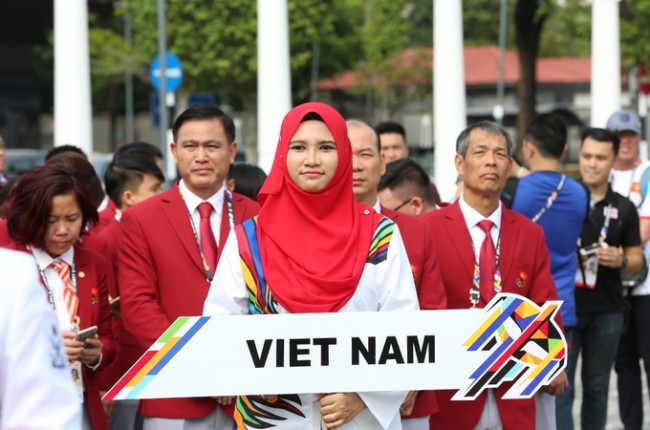 Một số hình ảnh ấn tượng của đoàn TTVN tại SEA Games 29