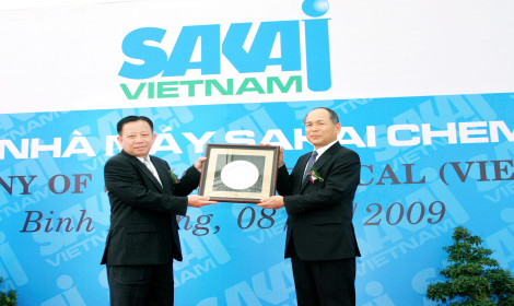 Lễ khánh thành nhà máy Sakai Chemical Vietnam tại KCN Mỹ Phước - 08.12.2009