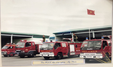 Đội PCCC khu công nghiệp Mỹ Phước