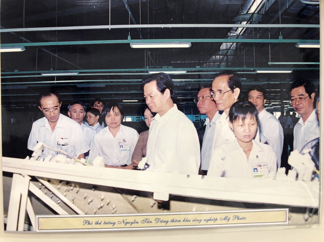 Phó Thủ tướng Nguyễn Tấn Dũng thăm khu công nghiệp Mỹ Phước