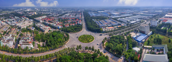 Đô thị Mỹ Phước hôm nay, nhìn từ trên cao