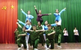 Binh Duong Traditional performance team in busiest April