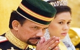 Quốc vương Brunei bỏ vợ