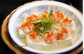 Đậu hũ "bạch ngọc tàng châu"