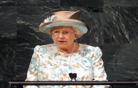84岁英国女王时隔半个世纪再访联合国