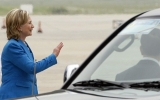 Ngoại trưởng Mỹ Hillary Clinton đến Hà Nội