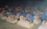 Lighting candles on 56000 fallen soldier’s graves in Hanoi