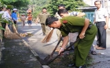 Thị trấn Lái Thiêu: Ra quân tổng vệ sinh môi trường và lập lại trật tự đô thị