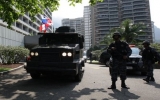 Giải thoát 30 con tin bị bắt cóc tại khách sạn ở Brazil