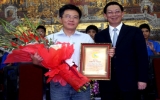 GS Ngô Bảo Châu nhận danh hiệu “Công dân ưu tú” thứ 11 của Hà Nội