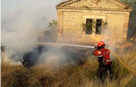 Wildfires ravage eastern Spain