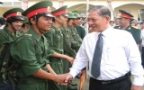 TX.Thủ dầu một, Thuận An: Tưng bừng ngày hội giao quân năm 2010
