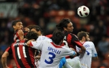 Vòng 3 Serie A: Milan hòa thất vọng trên sân nhà