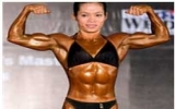 Female bodybuilder wins Asia’s gold medal