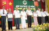 Congratulating 120 elderly people on their longevity