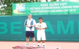 Kết thúc giải quần vợt U18 ITF, Becamex Cup 2010: Hoàng Thiên lần thứ hai lên ngôi vô địch