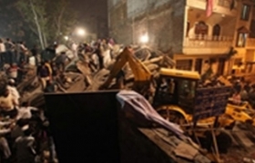 65 killed in building collapse in Indian capital
