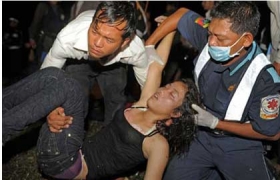 柬埔寨首相说金边踩踏事件已造成３３９人死亡