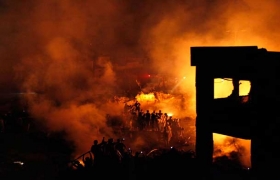 罗斯货运飞机在巴基斯坦坠毁１８人身亡