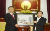Tổng Lãnh sự danh dự Việt Nam tại Busan (Hàn Quốc) thăm Bình Dương