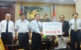 Binh Duong charity relief reaches victims in Koh Pich (Diamond Island)