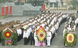 Lãnh đạo Tỉnh ủy, HĐND, UBND, Ủy ban MTTQVN tỉnh viếng Nghĩa trang liệt sĩ nhân kỷ niệm 66 năm Ngày thành lập Quân đội Nhân dân Việt Nam
