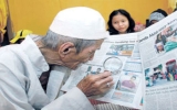 Cụ ông 110 tuổi đăng báo tìm vợ
