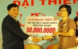 Công ty cổ phần thép  Đại Thiên Lộc : Trao tặng Quỹ Vì người nghèo tỉnh 50 triệu đồng