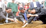 Chủ tịch nước Nguyễn Minh Triết phát động Tết trồng cây