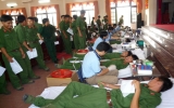 Nearly 240 soldiers of Infantry Regiment 271 involve in blood donation campaign