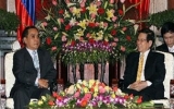 Tightening Vietnam-Laos relations