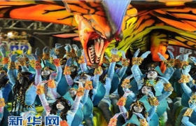 巴西里约热内卢狂欢