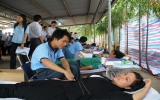 160 Youth Union members get involved in voluntary blood donation