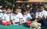 Huyện Dầu Tiếng: Lễ khui heo đất tại các trường học