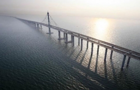 World's longest cross-sea bridge opens in east China