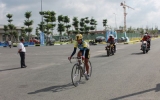 National Bicycle Race for young male and female 2011: Binh Duong female cyclists to be impressive