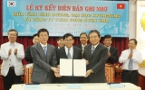 Province signs training agreement on manpower with Kyungsung University and Sung Hyun Vina Co.