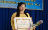 Cô Nguyễn Kim Cúc:  Giáo viên giỏi giải thưởng “Võ Minh Đức”