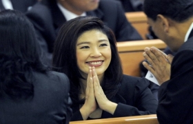 泰国首位女总理英拉‧西那瓦