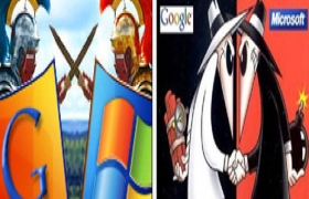 5 cuộc 'đấu khẩu' giữa Microsoft và Google