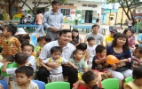 PG Bank Bình Dương tặng quà các cháu tại Trung tâm Nhân đạo Quê Hương