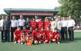 1st Mini football championship for female workers 2011 opens