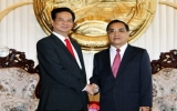 Việt-Lào ưu tiên cho củng cố quan hệ hữu nghị