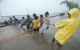 Bão gây ngập lụt ở Philippines