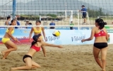 18 women’s teams attend int'l beach volleyball tournament