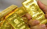Giá vàng trong nước bắt đầu giảm