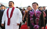 President Sang begins visit to Sri Lanka